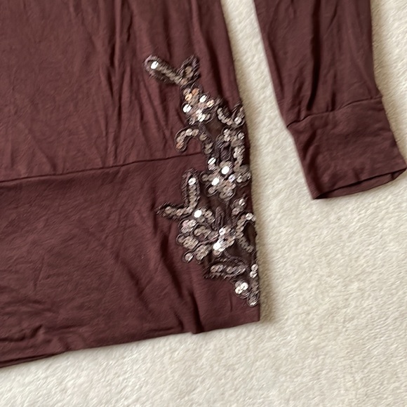 Y2K Beautiful boho off the shoulder knit - Picture 4 of 9